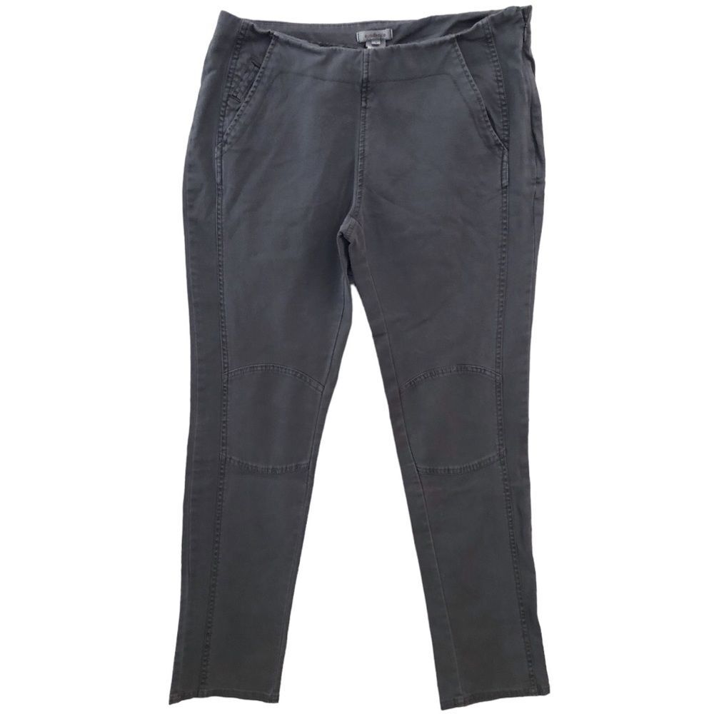 SUNDANCE women's pants size 4 / 27 gray side zip